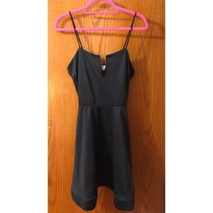 Black Cocktail Dress with Bubble skirt